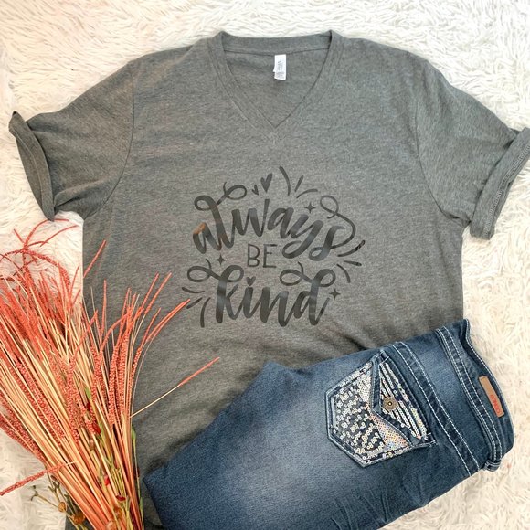 One Blessed Nana Tops - NWT *BOUTIQUE*     ALWAYS BE KIND   TEE      XL/1X